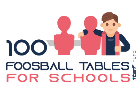 100 Foosball Tables for Schools